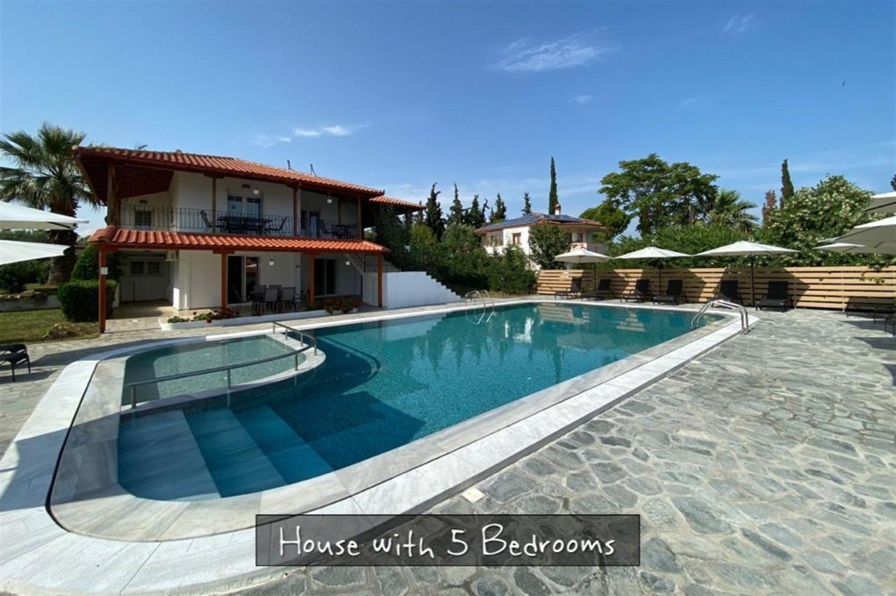 Villa Metaxia Kalyves Polygyrou Bagian luar foto
