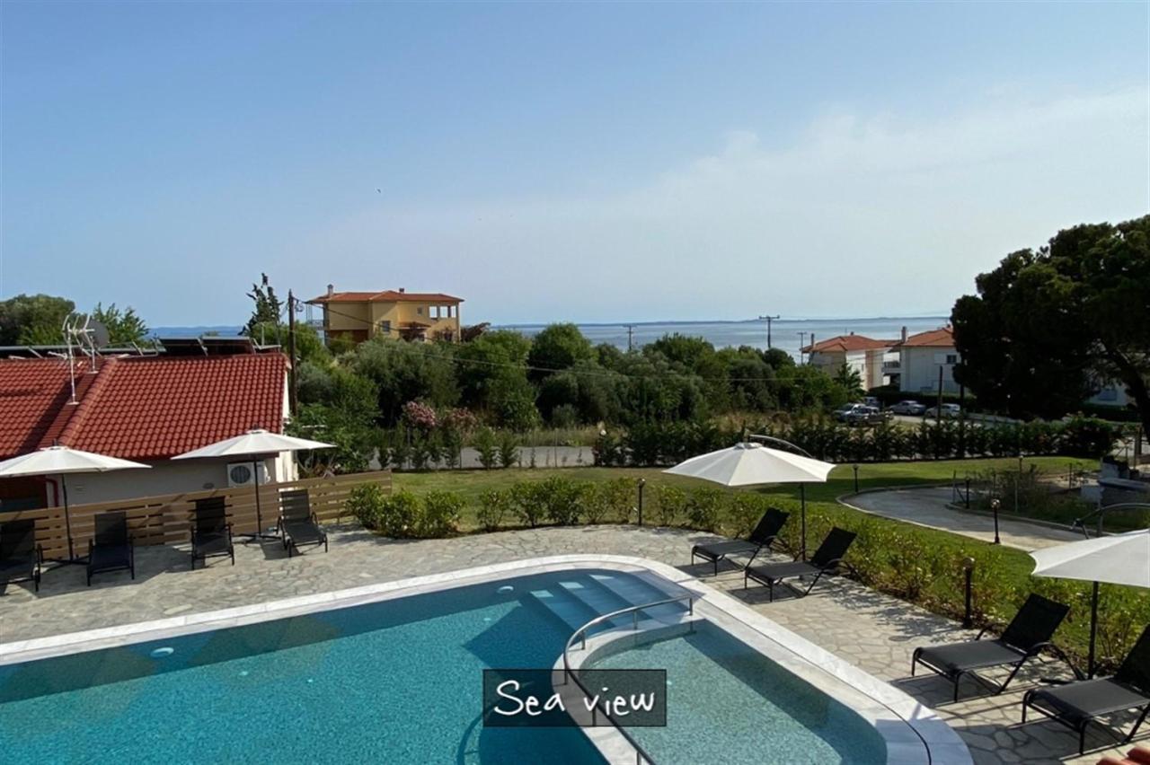 Villa Metaxia Kalyves Polygyrou Bagian luar foto