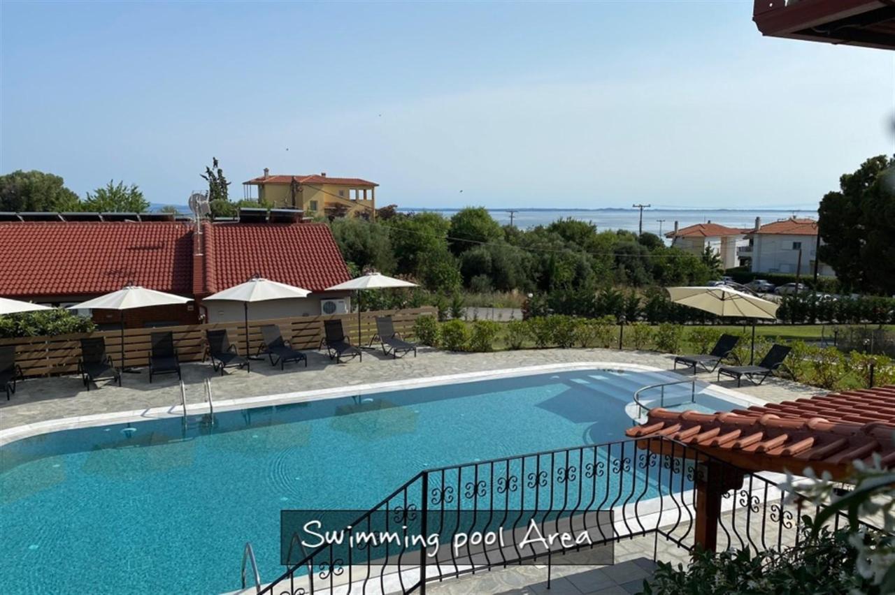 Villa Metaxia Kalyves Polygyrou Bagian luar foto